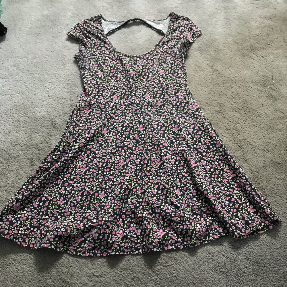 Floral skater dress